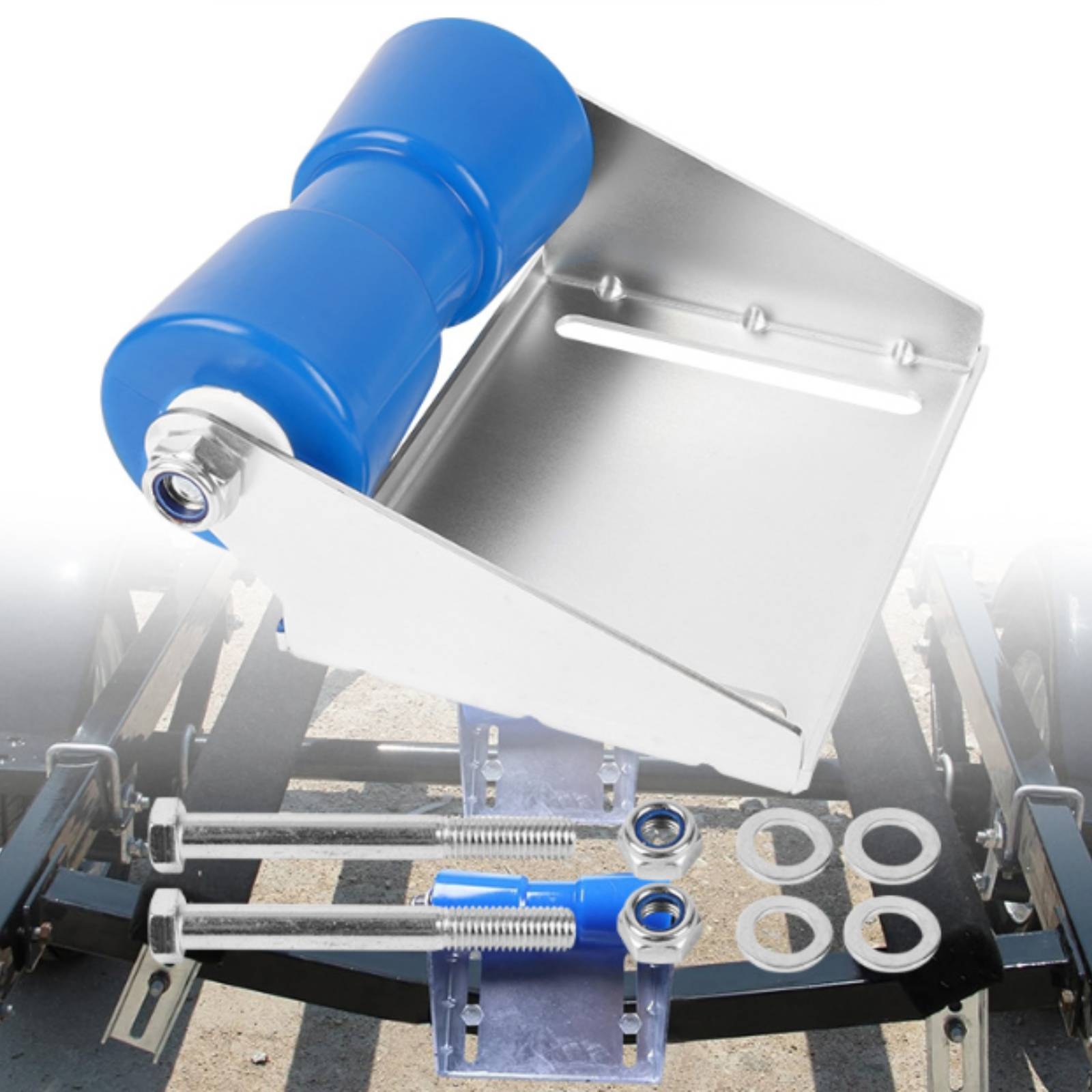 Boat Trailer Roller with Brack - Hardware ulasan dan harga