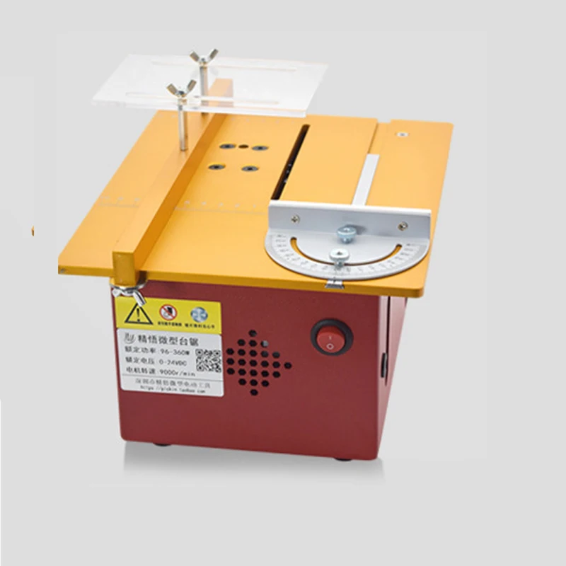 T50/T60 Mini DIY Small Cutting - Mini Table Saw For Woodworking ulasan dan harga