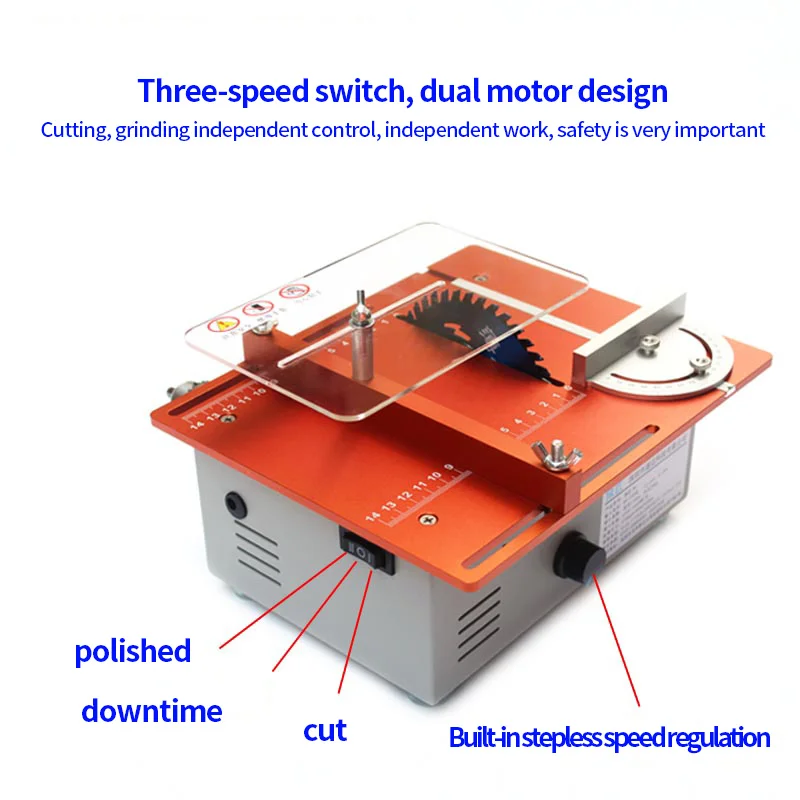 Power Tools Multifunctional Mi - Mini Table Saw For Woodworking ulasan dan harga