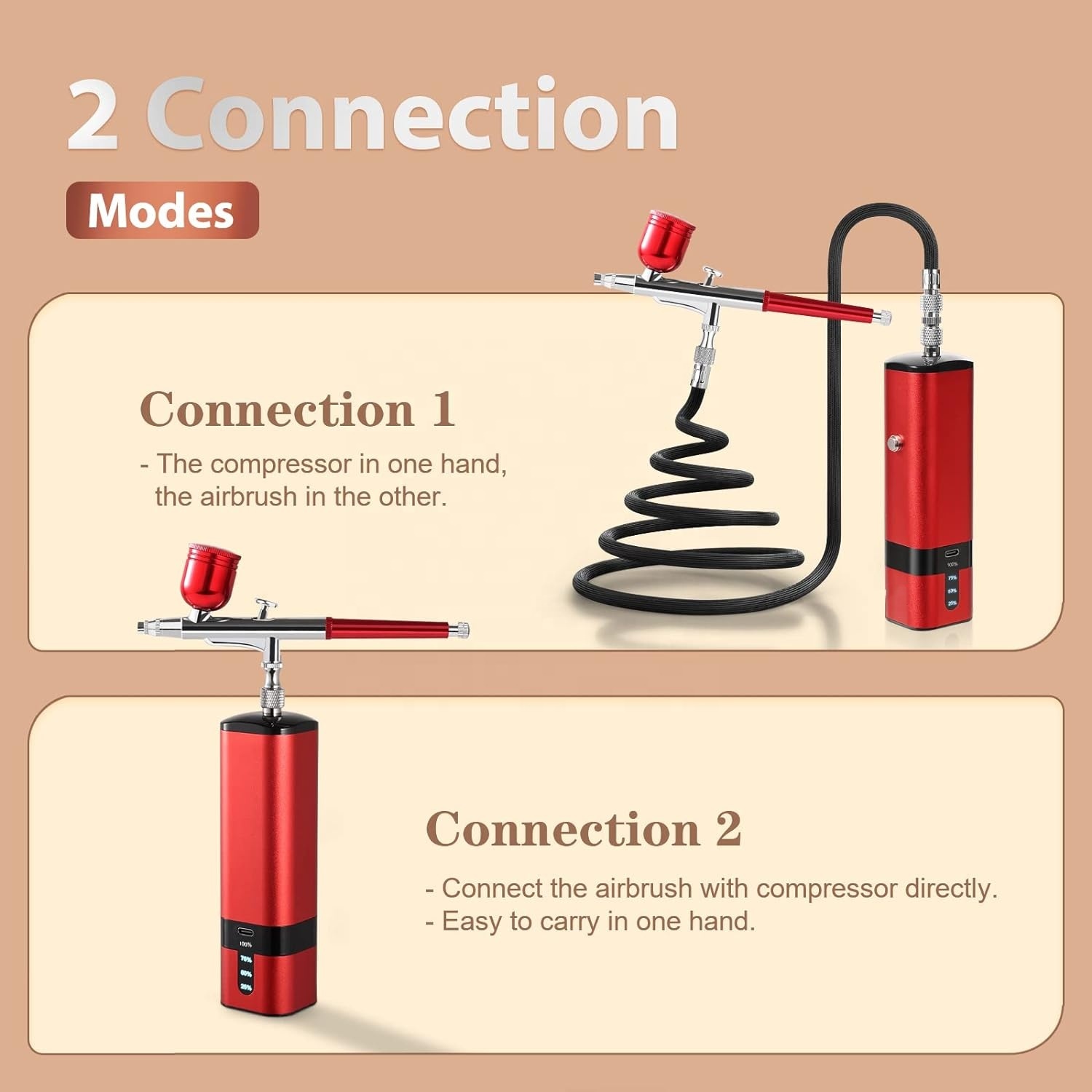 Airbrush Kit with Compressor,  - Airbrush Kit With Mini Compressor ulasan dan harga