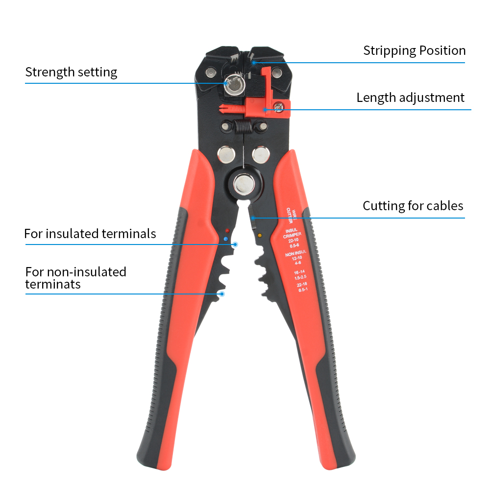 Wire Stripper Multifunctional  - Automatic Wire Stripper Cutter ulasan dan harga