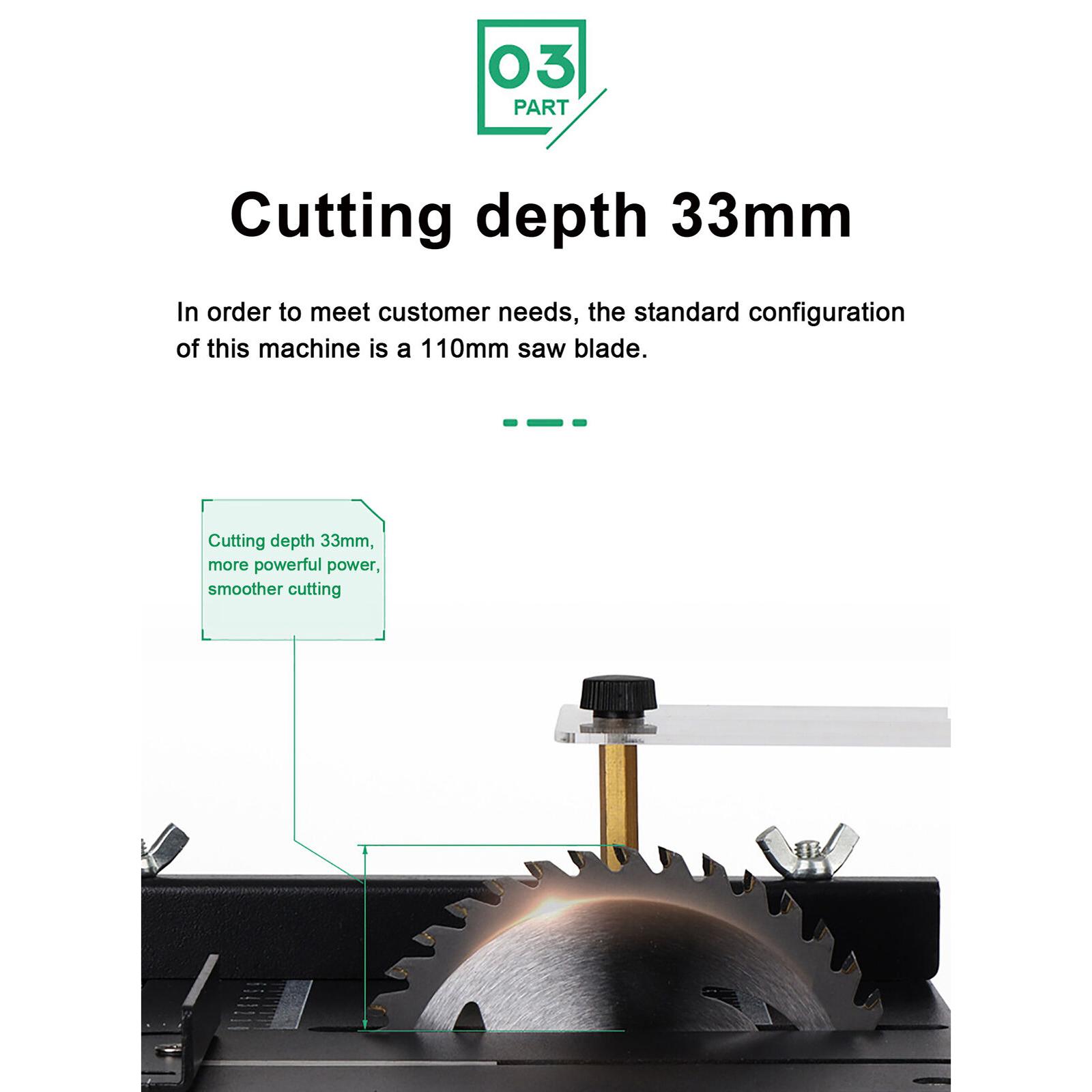 Compact 4 Inch Circular Mini T - Mini Table Saw For Woodworking ulasan dan harga