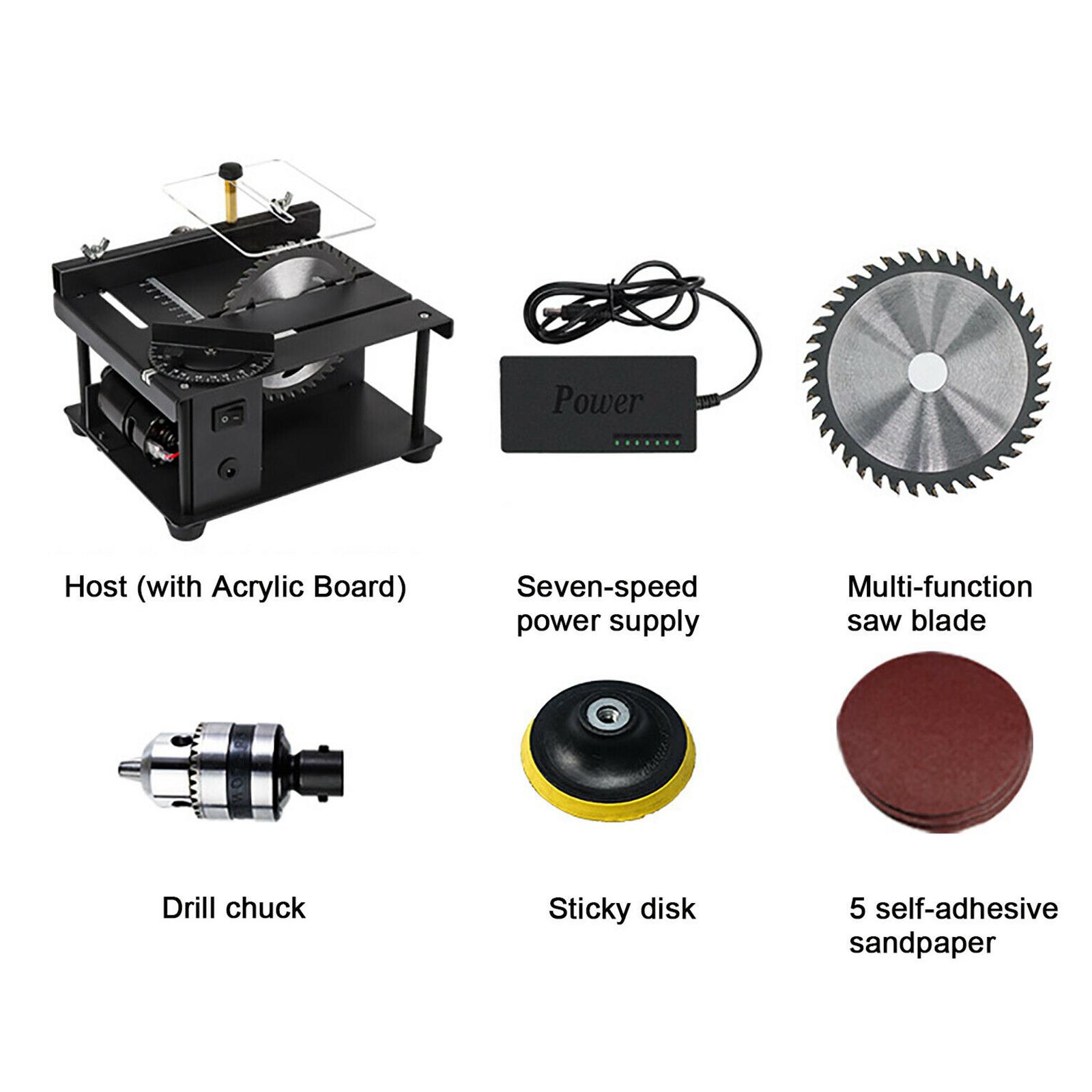 Compact 4 Inch Circular Mini T - Mini Table Saw For Woodworking ulasan dan harga