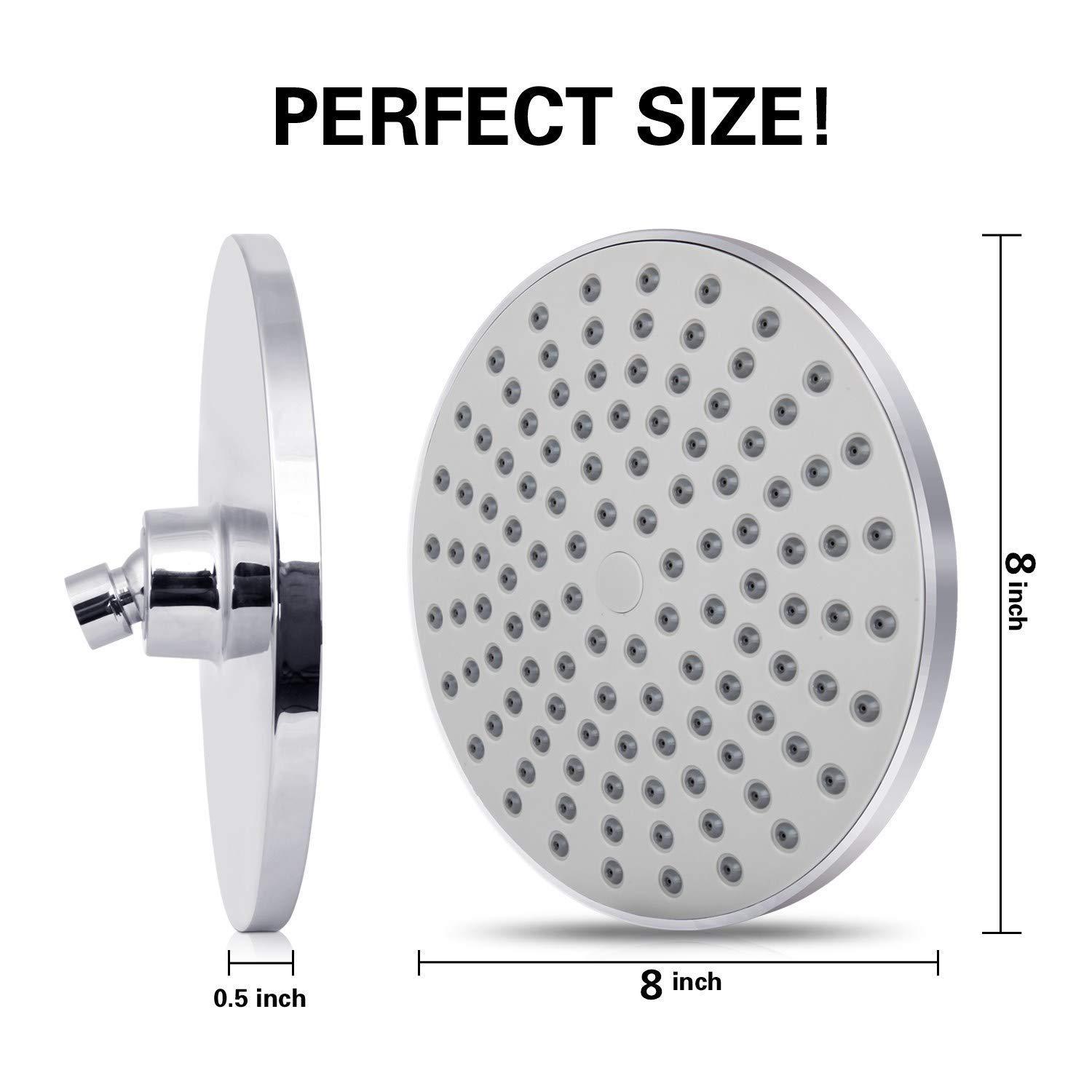 Rainfall Shower Head Big Panel - Plumbing ulasan dan harga