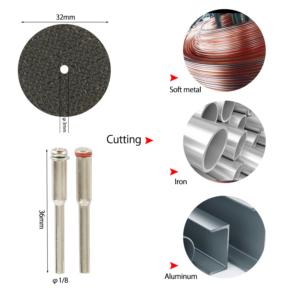 32pcs Diamond Cutting Discs Wh - Reciprocating Saw Attachment Drill ulasan dan harga