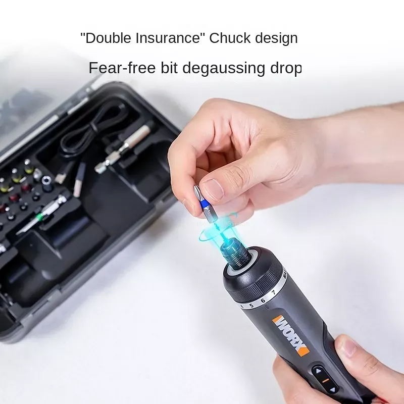 WORX  WX242 4V Electrical Scre - Electric Screwdriver Rechargeable Usb ulasan dan harga