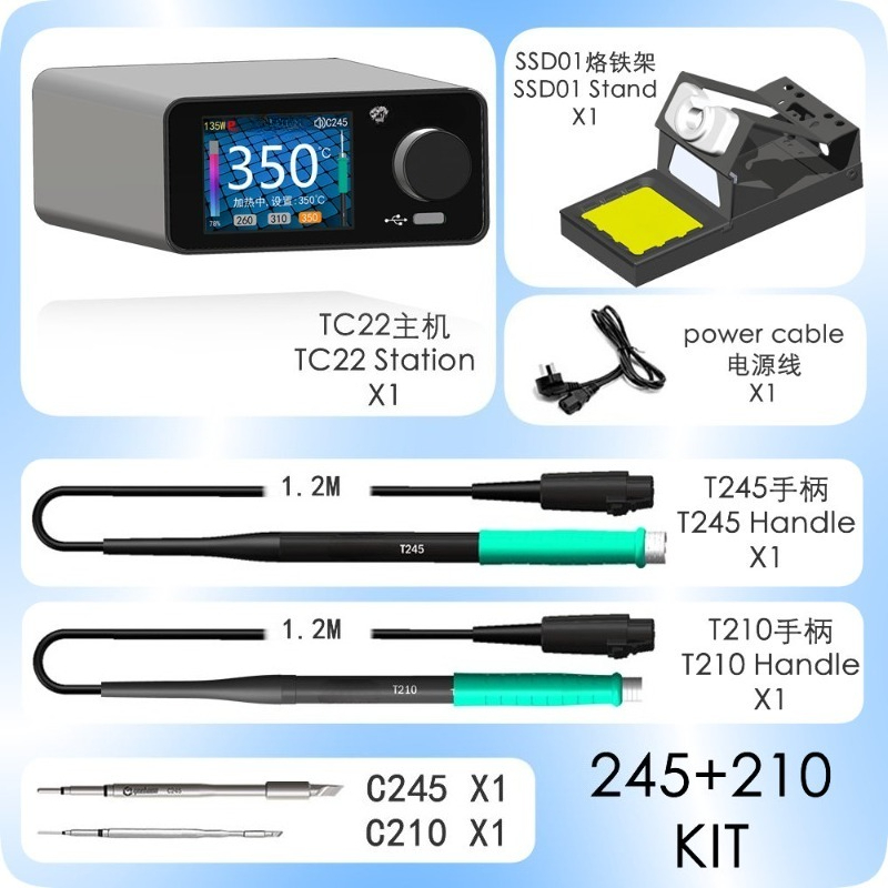 Digital Curve Display Solderin - Digital Soldering Station T12 ulasan dan harga