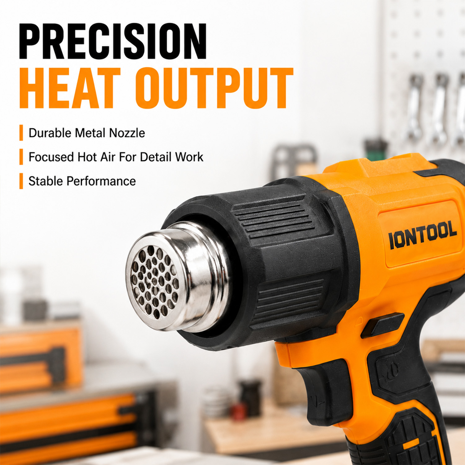 IONTOOL Cordless Heat Gun 550℃ - Cordless Heat Gun For Shrink Tubing ulasan dan harga