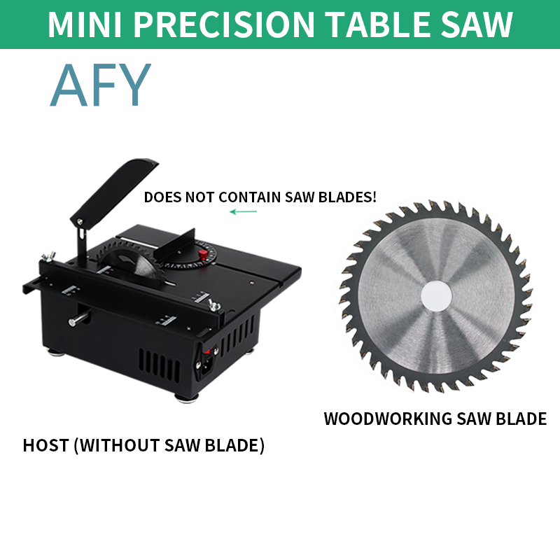 1200W Mini Precision Table Saw - Mini Table Saw For Woodworking ulasan dan harga