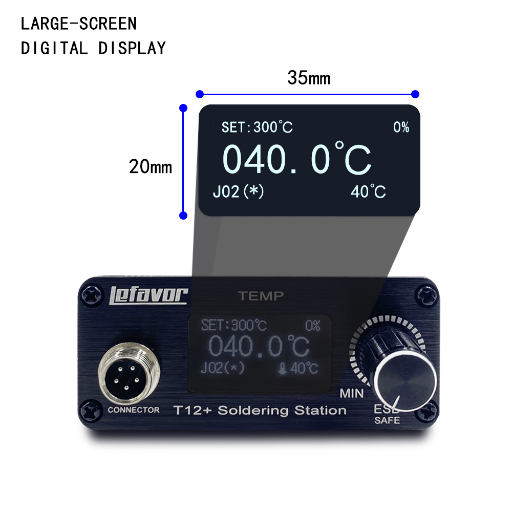 T12+ Soldering Station Solderi - Digital Soldering Station T12 ulasan dan harga